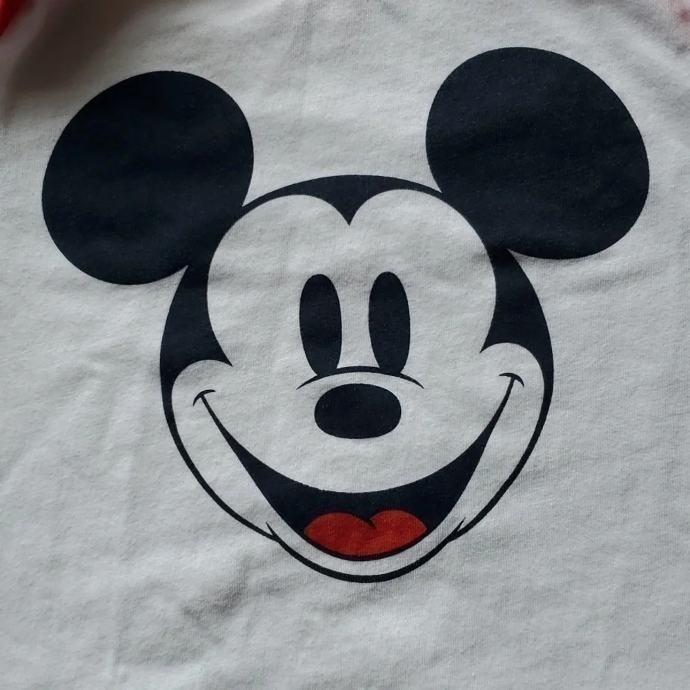 Gap Disney baby white & red onsie with Mickey Mouse size 12 -18 month